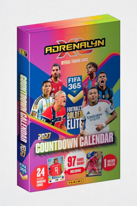 Kalendarz Adwentowy FIFA 365 2027 Panini Karty Piłkarskie