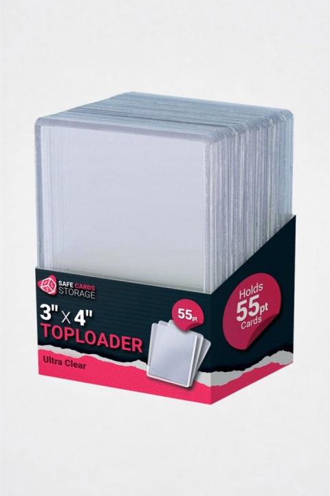 Toploadery 55PT 25 szt. 3"x4" Ultra Clear SCS