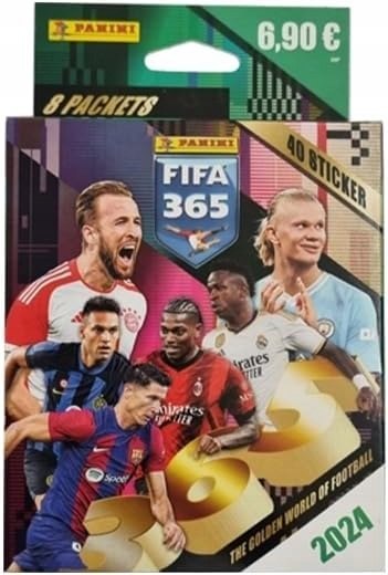 Blister 8 Saszetek Naklejki FIFA 365 2024