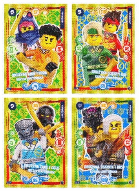 Blister Karty Lego Ninjago Seria 9