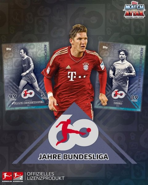 Album na Karty Piłkarskie Bundesliga Match Attax 2024 Zestaw Startowy