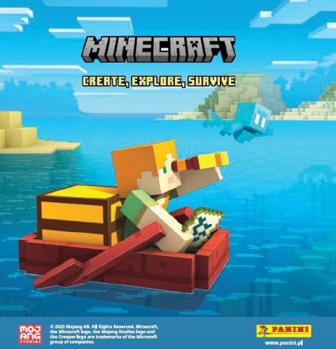 Album na Karty Minecraft Zestaw Startowy Panini