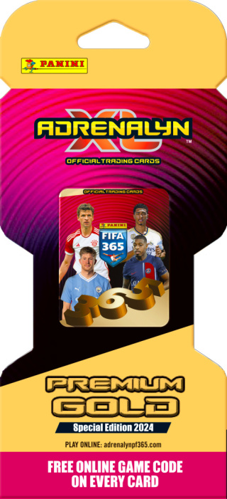 Blister Premium Gold FIFA 365 2024 Panini