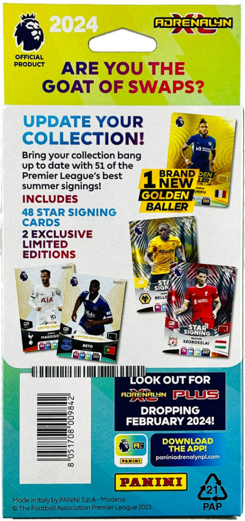 Blister Star Signings Premier League 2024 Panini