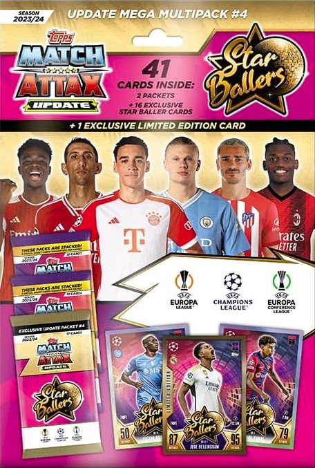 Multipack Mega 4 Star Ballers Match Attax 2024