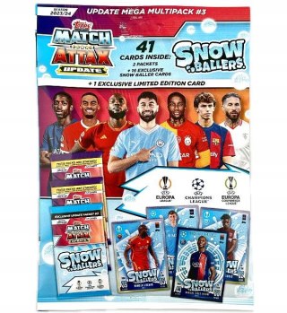 Multipack Mega 3 Snow Ballers Match Attax 2024