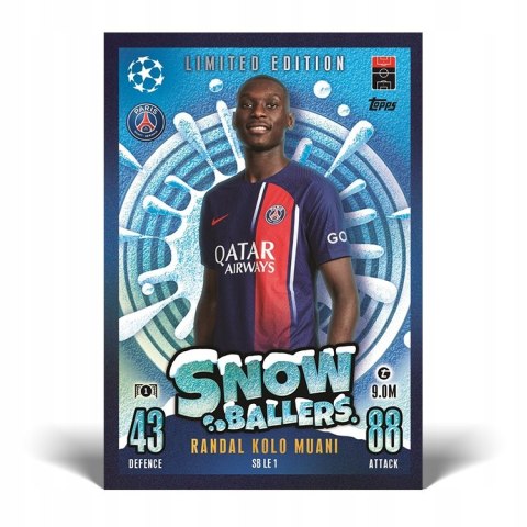 Multipack Mega 3 Snow Ballers Match Attax 2024