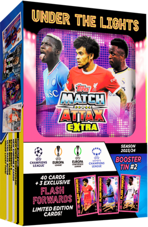 Puszka Mini #2 Flash Forwards Match Attax Extra 2024