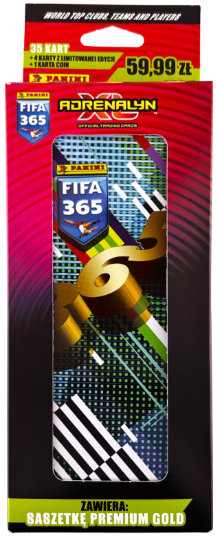 Puszka Premium Gold FIFA 365 2024 Panini