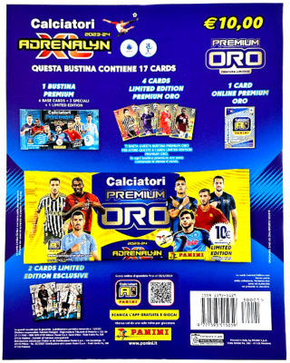 Saszetka Premium Oro Pack Serie A 2024 Panini