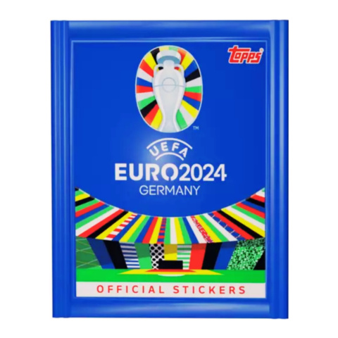 Saszetki 10 szt. Naklejki EURO 2024