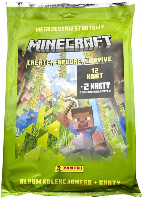 Album na Karty Minecraft Zestaw Startowy Panini