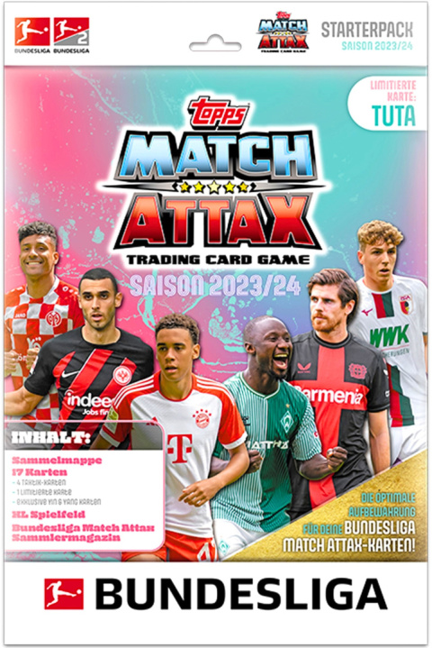 Album na Karty Piłkarskie Bundesliga Match Attax 2024 Zestaw Startowy