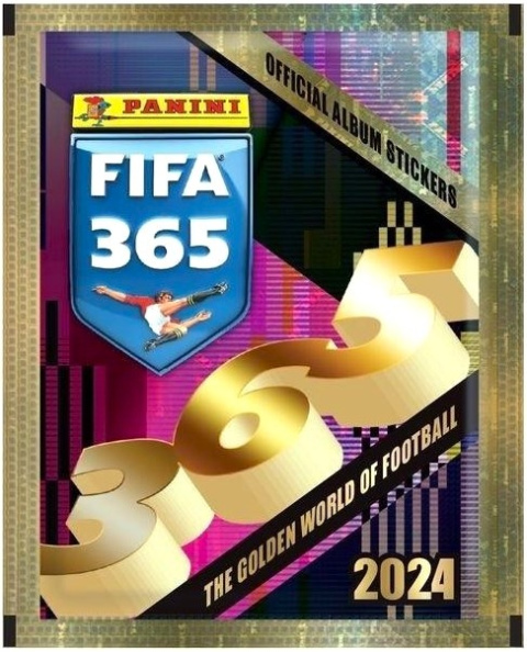 Blister 8 Saszetek Naklejki FIFA 365 2024