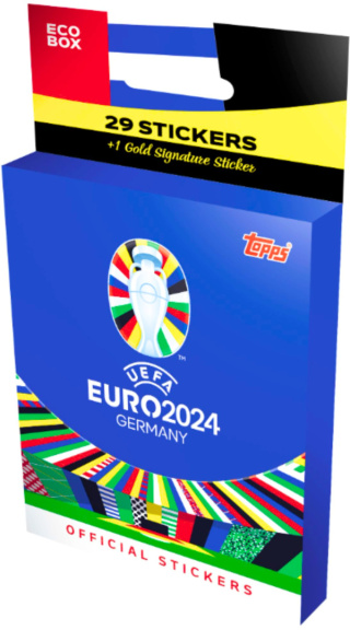 Blister Eco BOX Naklejki EURO 2024