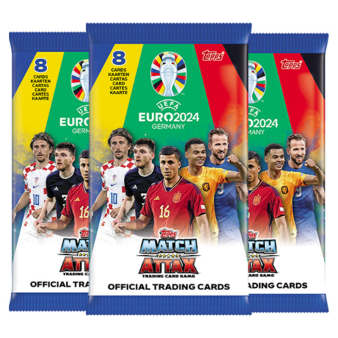 Blister Eco Pack EURO 2024 Match Attax Karty Piłkarskie