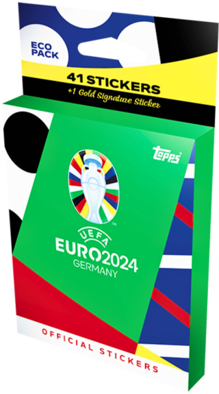 Blister Eco Pack Naklejki EURO 2024