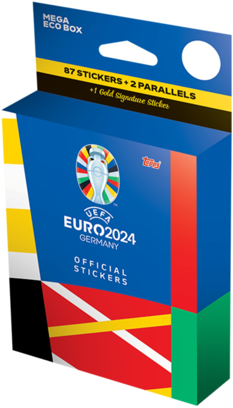 Blister MEGA BOX Naklejki EURO 2024