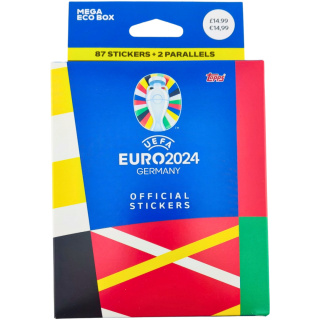 Blister MEGA BOX Naklejki EURO 2024