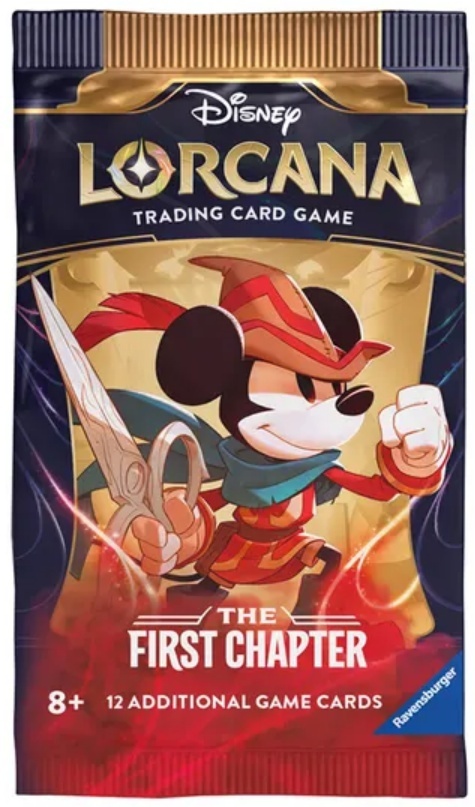 Lorcana Disney Starter Deck Amber Amethyst First Chapter