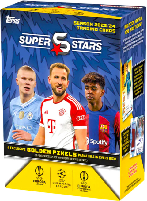 MEGA BOX Superstars 2024 Topps Karty Piłkarskie