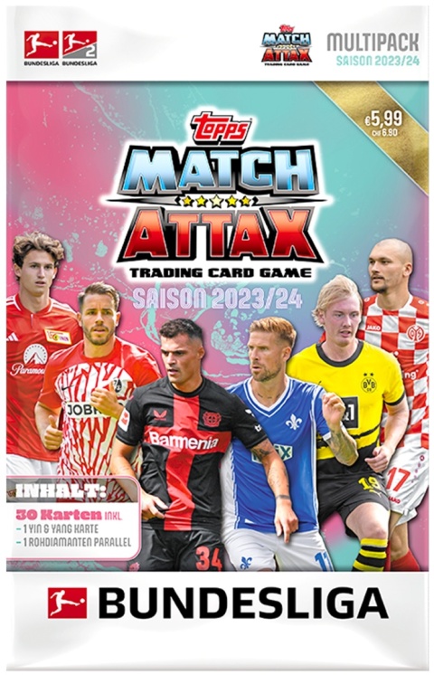 Multipack Bundesliga Match Attax 2024