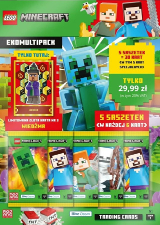 Multipack Karty Lego Minecraft Seria 1