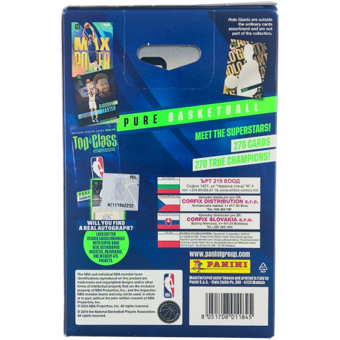 Puszka NBA Top Class 2024 Karty Panini