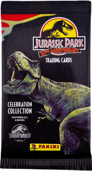 Saszetki 6 szt. Karty Jurassic Park Panini