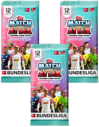 Saszetki 3 szt. Bundesliga Match Attax 2024