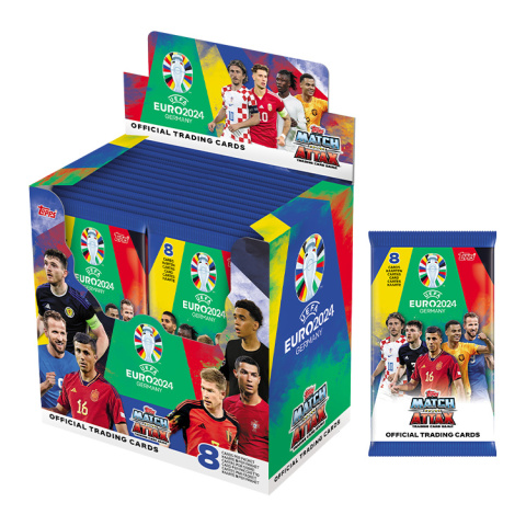 Saszetki 3 szt. Karty EURO 2024 Match Attax