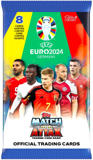 Saszetki 3 szt. Karty EURO 2024 Match Attax