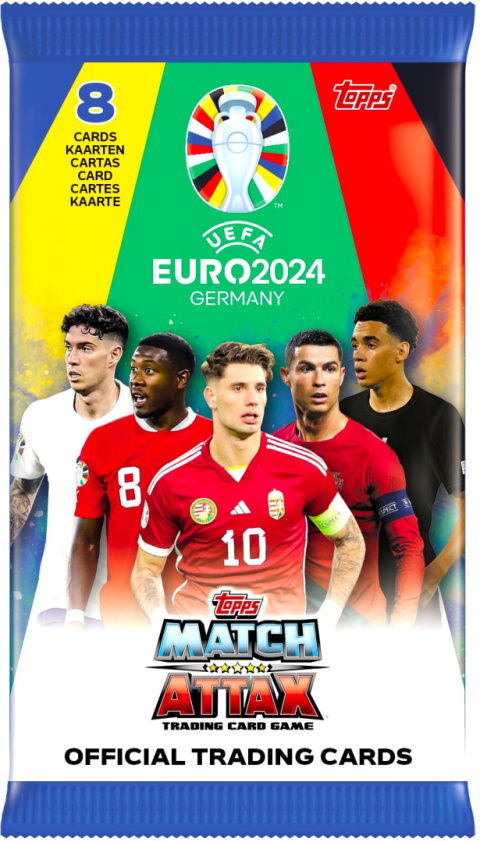 Saszetki 3 szt. Karty EURO 2024 Match Attax