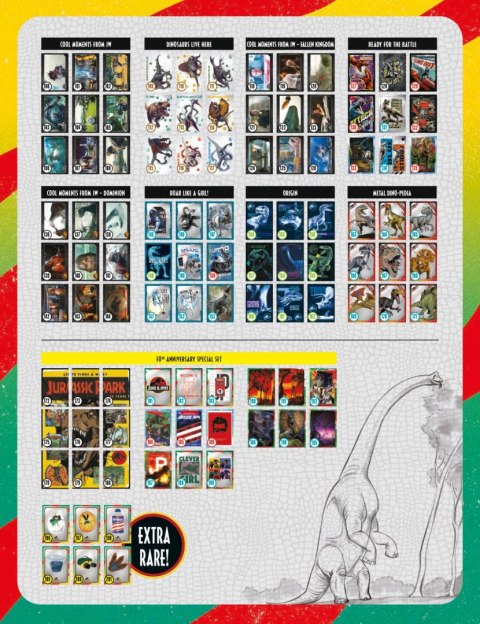 Value Pack Saszetka Karty Jurassic Park Panini