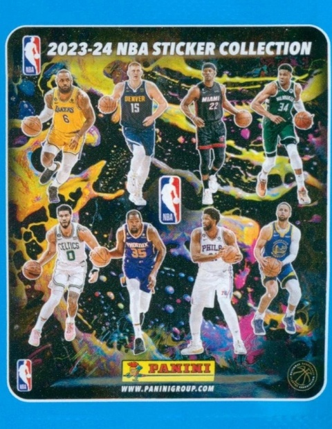 Saszetka Naklejki NBA 2024 Panini