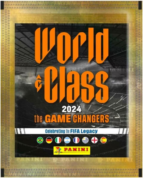 Saszetki 10 szt. Naklejki World Class 2024 Panini