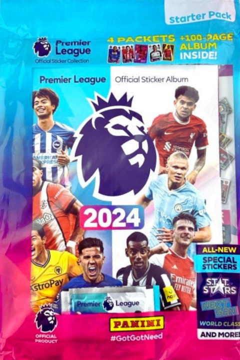 Album na Naklejki Premier League 2024 Zestaw Startowy