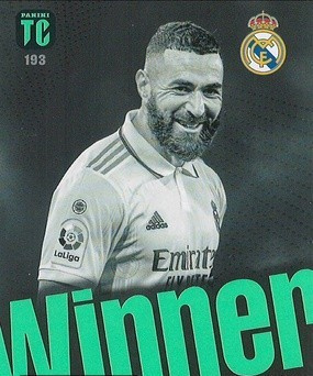 193 - Karim Benzema - Real Madrid - Winner