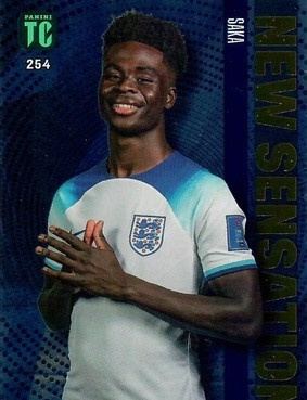 254 - Bukayo Saka - England - New Sensation