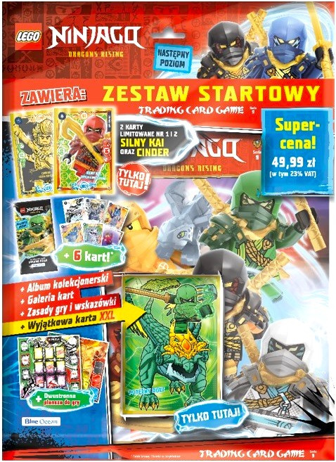 Album na Karty Lego Ninjago Seria 9 Następny Poziom