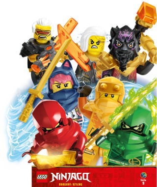 Album na Karty Lego Ninjago Seria 9 Następny Poziom