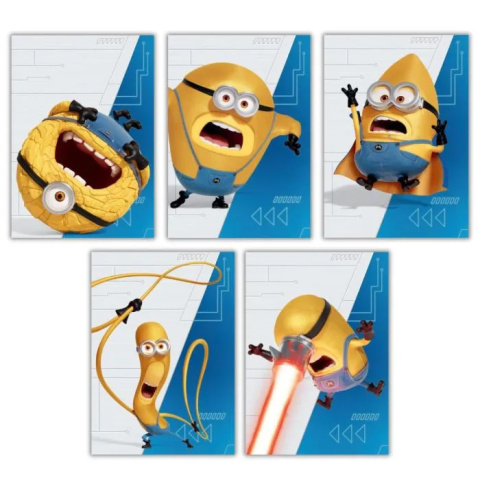 Album na Naklejki Minionki Gru Panini