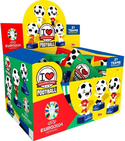 BOX Figurki 16 szt. EURO 2024 Germany Topps Karty Piłkarskie