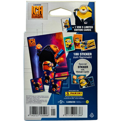 Blister Naklejki Minionki Gru Panini