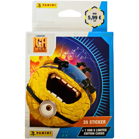 Blister Naklejki Minionki Gru Panini