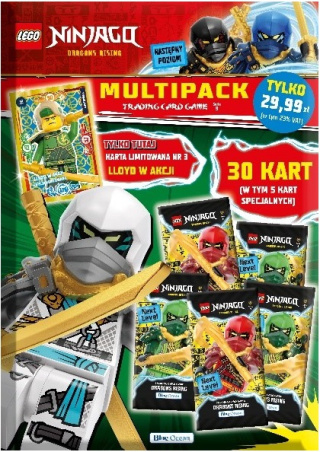 Multipack Karty Lego Ninjago Seria 9 Następny Poziom