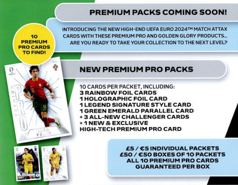 Premium PRO BOX EURO 2024 Match Attax