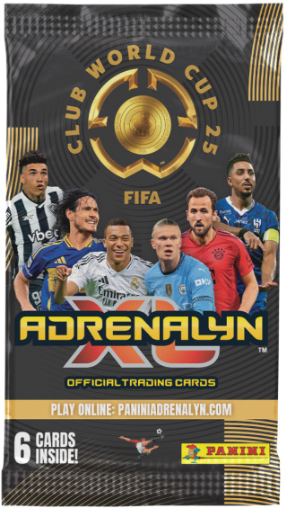 BOX Saszetki 50 szt. FIFA Club World Cup 2025 Karty Piłkarskie