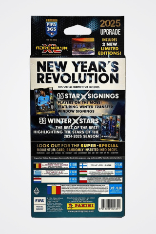 Blister New Year's Revolution FIFA 365 2025 Upgrade Karty Piłkarskie