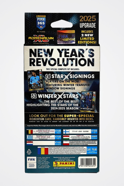 Blister New Year's Revolution FIFA 365 2025 Upgrade Karty Piłkarskie Blister New Year's Revolution FIFA 365 2025 Upgrade Karty Piłkarskie